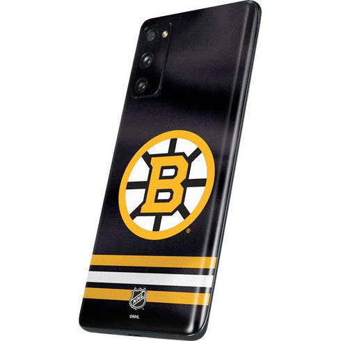 NHL Boston Bruins Home Jersey Galaxy S20 Fan Edition Skin